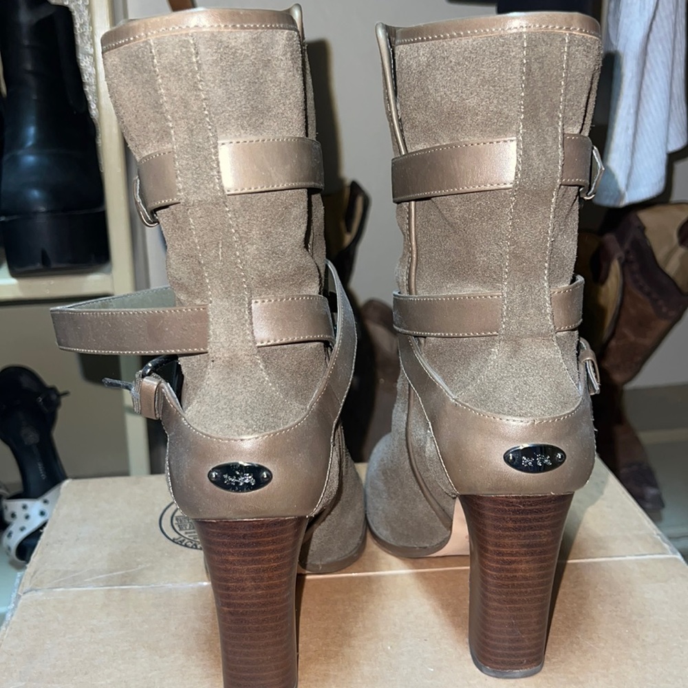 Coach booties size 7